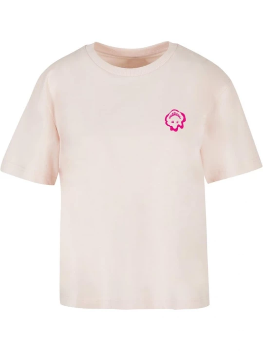 Foto van product Mister Tee Shirt 'Everything' Nice' fuchsia / poederroze