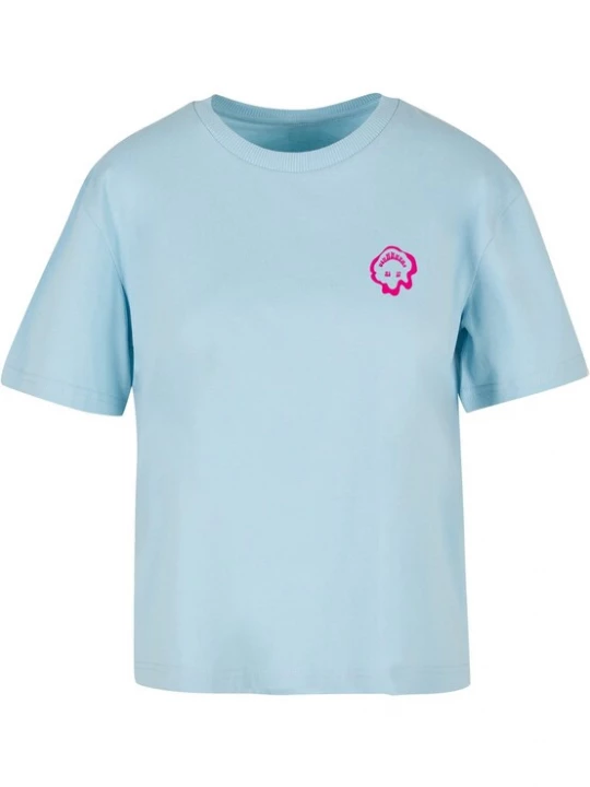 Foto van product Mister Tee Shirt 'Everything's Nice' lichtblauw / pink
