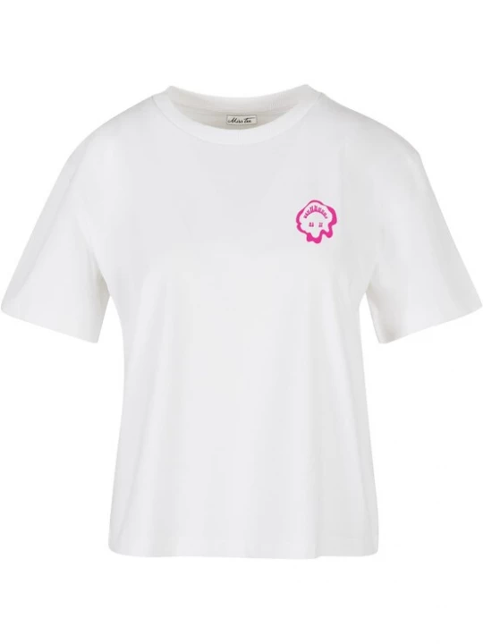 Foto van product Mister Tee Shirt 'Everything's Nice' pink / wit