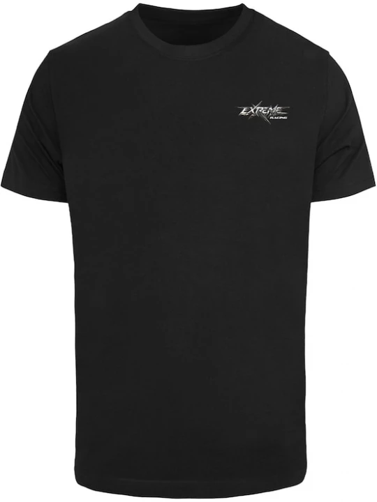 Foto van product Mister Tee Shirt 'Extreme Racing' zwart / wit