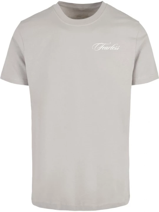 Foto van product Mister Tee Shirt 'Fearless Crow' bruin / grijs / wit