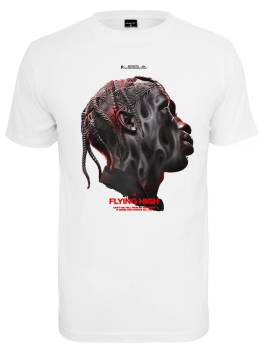 Foto van product Mister Tee Shirt 'Flying High' rood / zwart / wit