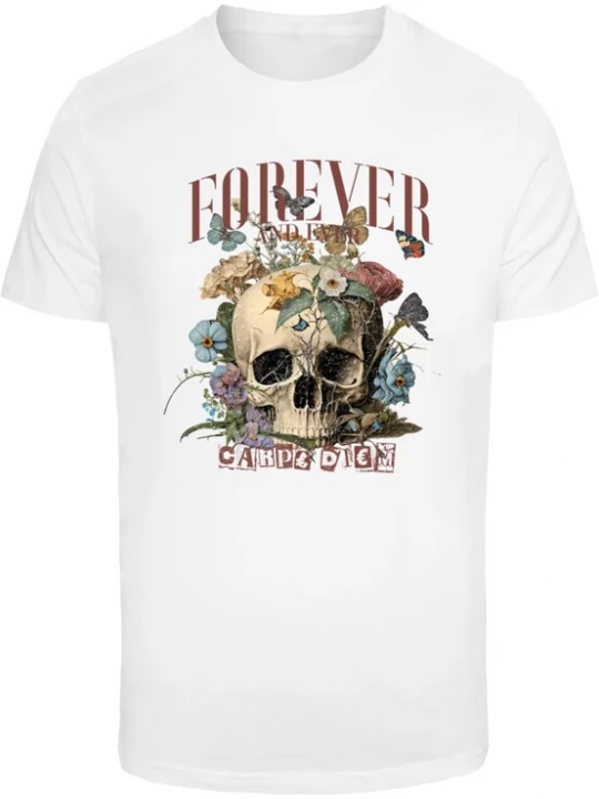 Foto van product Mister Tee Shirt ' Forever And Ever' gemengde kleuren / wit