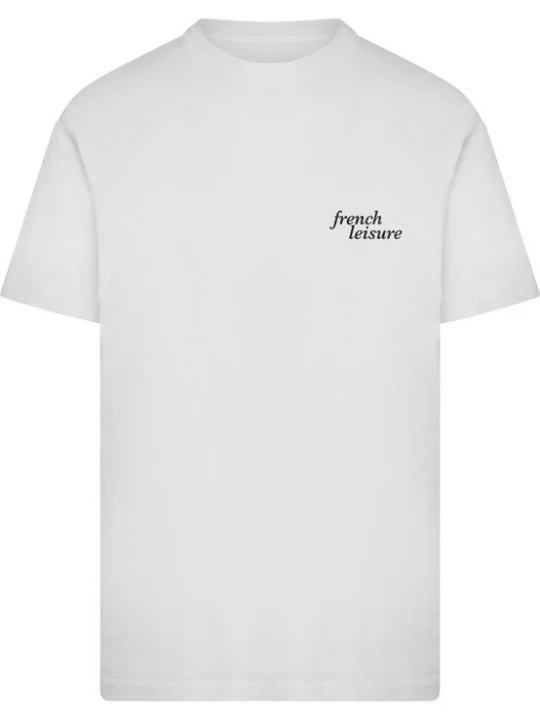 Foto van product Mister Tee Shirt 'French Leisure' hemelsblauw / groen / donkergroen / wit