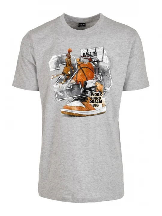 Foto van product Mister Tee Shirt grijs gemêleerd / gemengde kleuren