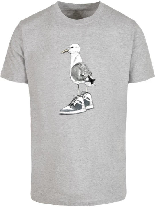 Foto van product Mister Tee Shirt grijs / zwart / wit