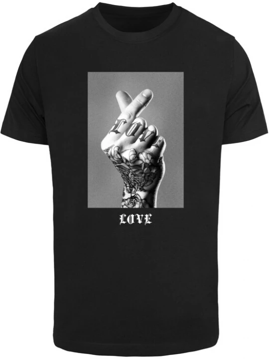 Foto van product Mister Tee Shirt grijs / zwart / wit