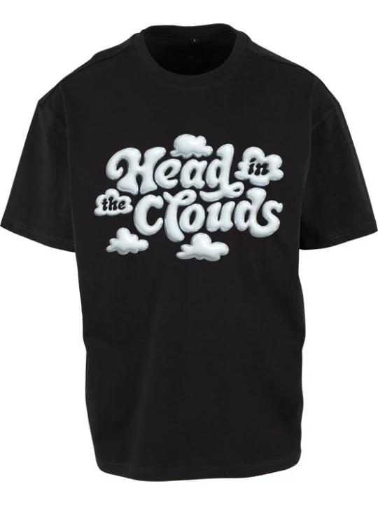 Foto van product Mister Tee Shirt 'Head In The Clouds' zwart / wit