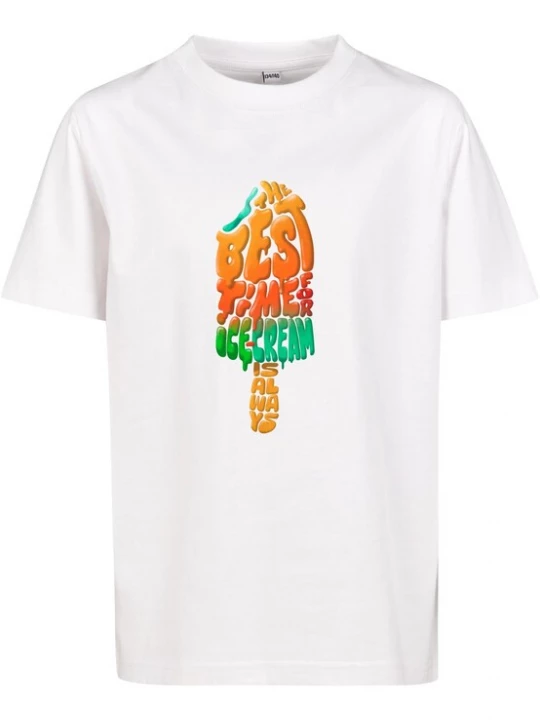 Foto van product Mister Tee Shirt 'Ice Cream' gemengde kleuren / wit