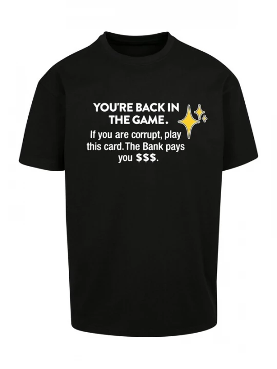 Foto van product Mister Tee Shirt 'Intepol' geel / mintgroen / zwart / wit