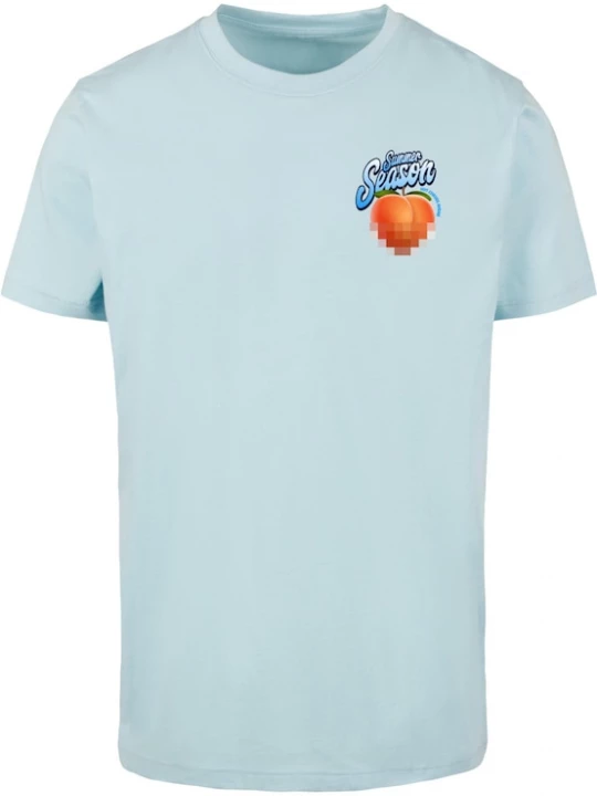 Foto van product Mister Tee Shirt 'It' The Season' blauw / pastelblauw / oranje
