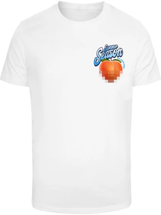 Foto van product Mister Tee Shirt 'It' The Season' marine / lichtblauw / kreeft / wit