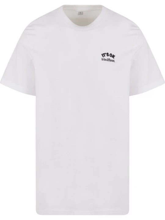Foto van product Mister Tee Shirt 'It's Ok' zwart / wit