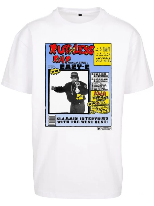 Foto van product Mister Tee Shirt lichtblauw / geel / rood / wit