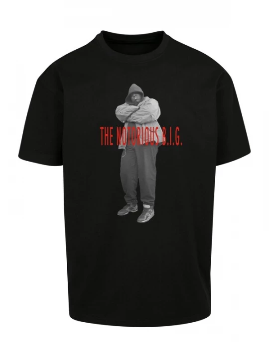 Foto van product Mister Tee Shirt lichtgrijs / rood / zwart / wit