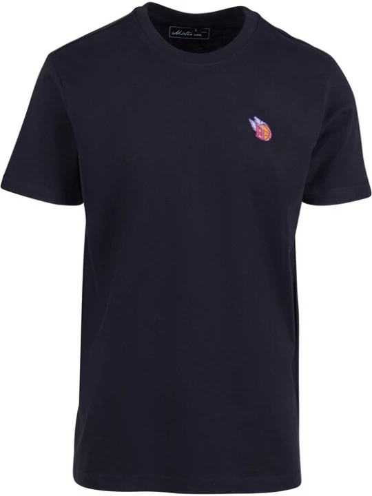 Foto van product Mister Tee Shirt lila / oranje / pink / zwart / wit