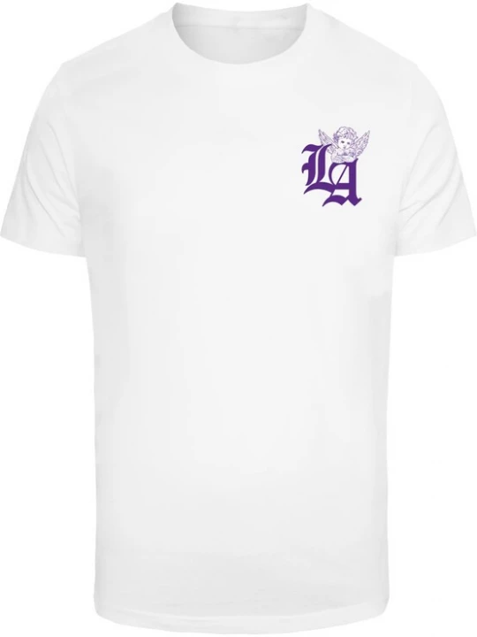 Foto van product Mister Tee Shirt lila / sering / wit