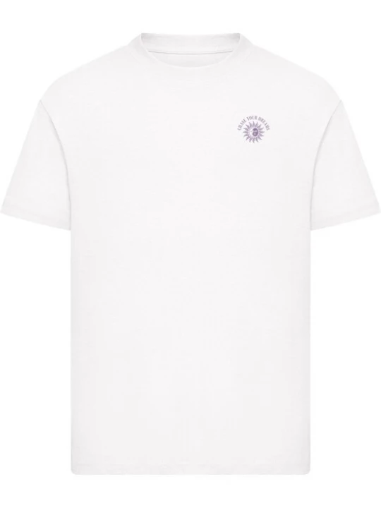 Foto van product Mister Tee Shirt lila / wit