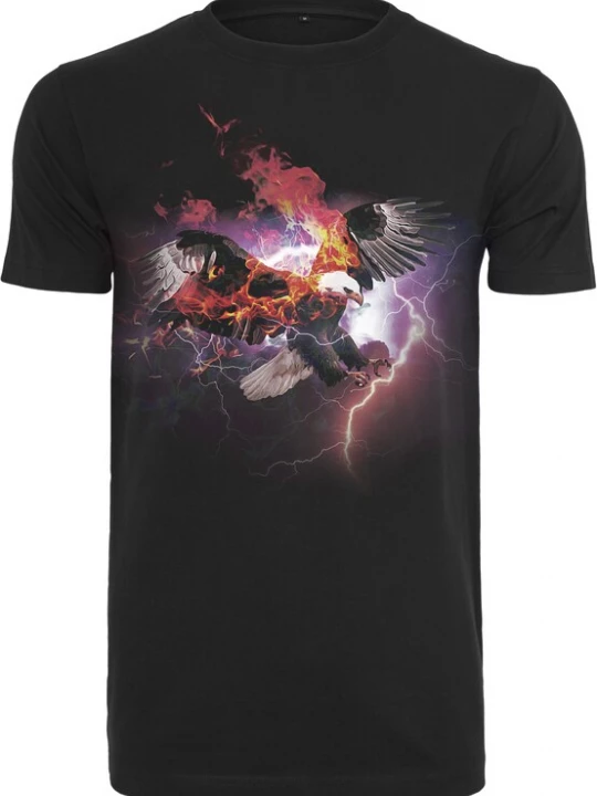 Foto van product Mister Tee Shirt lila / zwart