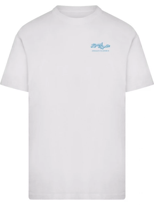 Foto van product Mister Tee Shirt 'Limoni And Spritz' turquoise / donkergeel / groen / wit