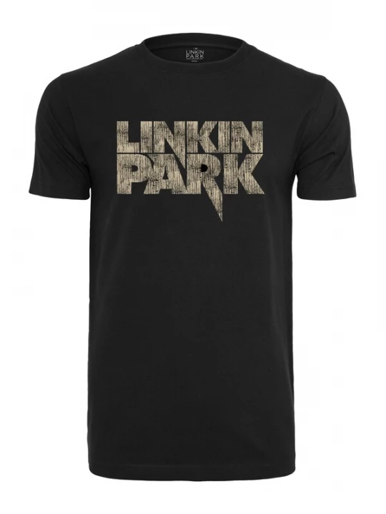 Foto van product Mister Tee Shirt 'Linkin Park' lichtbeige / zwart