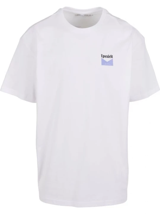 Foto van product Mister Tee Shirt 'Live Bold' blauw / wit