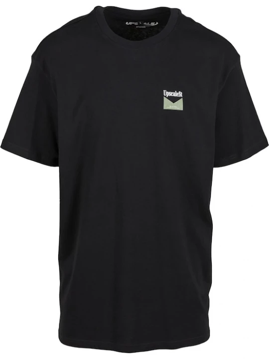 Foto van product Mister Tee Shirt 'Live Bold' grijs / groen / zwart