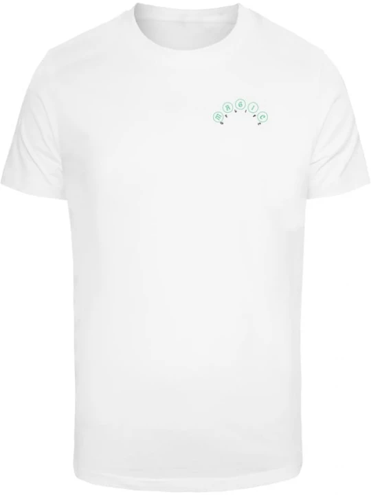 Foto van product Mister Tee Shirt 'Magic Of Life' grijs / groen / zwart / wit