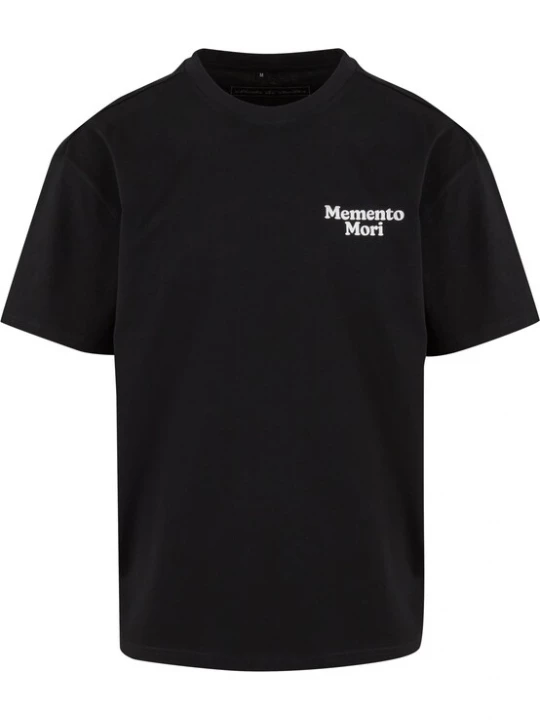 Foto van product Mister Tee Shirt 'Memento Mori' zwart / wit
