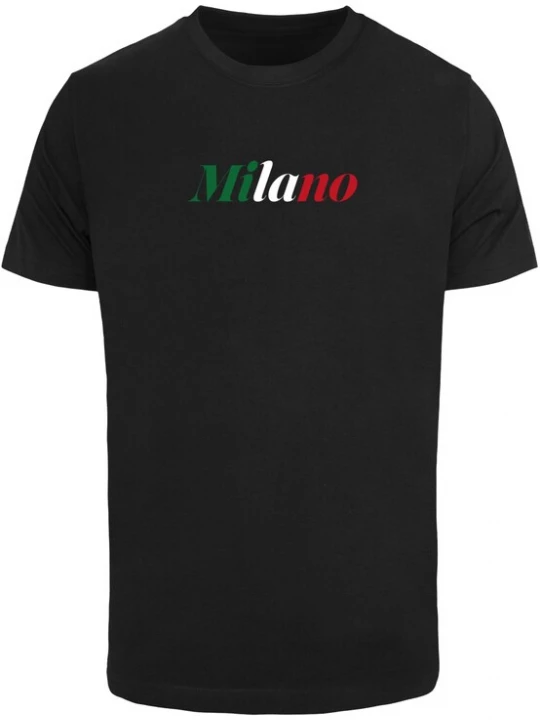 Foto van product Mister Tee Shirt 'Milano' groen / rood / zwart / wit