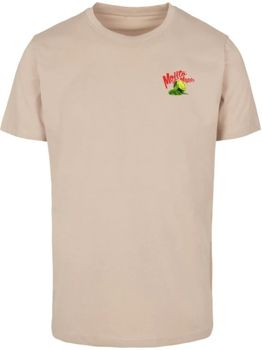 Foto van product Mister Tee Shirt 'Mojito Magic' sand / geel / groen / rood