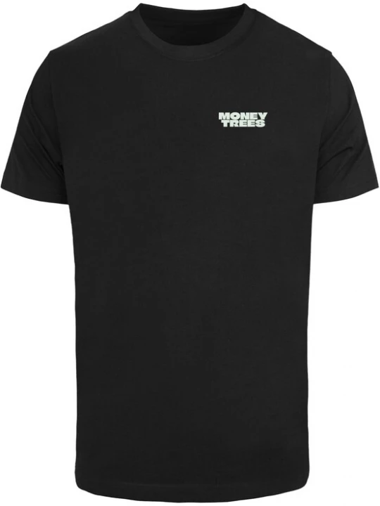 Foto van product Mister Tee Shirt 'Money Trees' lichtgroen / zwart / wit