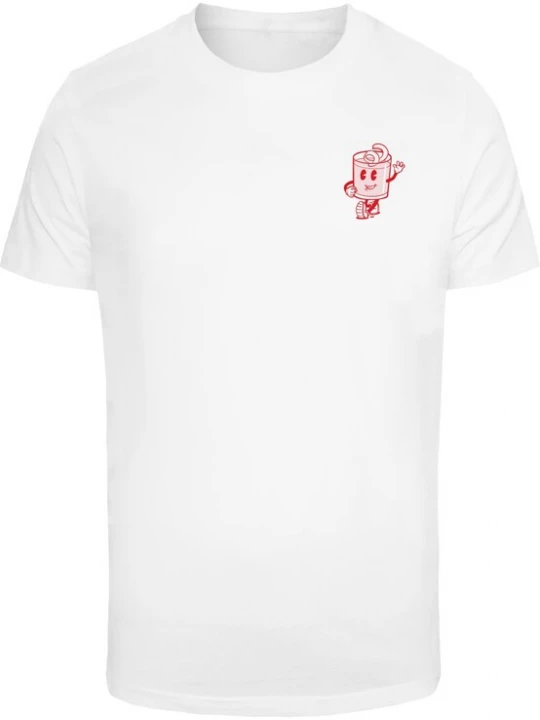 Foto van product Mister Tee Shirt 'Negroni Please' rood / wit
