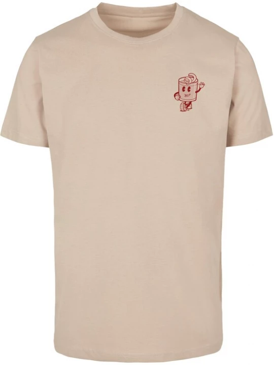 Foto van product Mister Tee Shirt 'Negroni Please' sand / rood gemêleerd