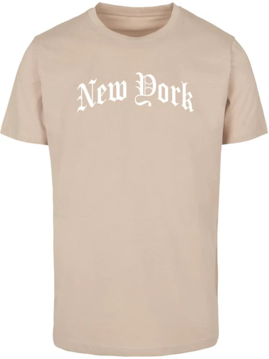 Foto van product Mister Tee Shirt 'New York' beige / offwhite
