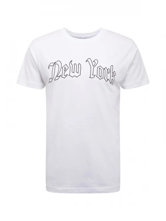 Foto van product Mister Tee Shirt 'New York' zwart / wit
