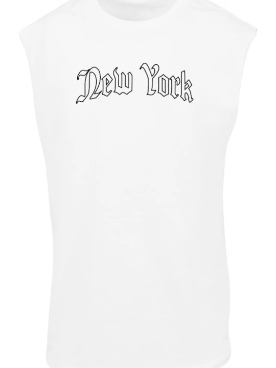 Foto van product Mister Tee Shirt 'New York' zwart / wit