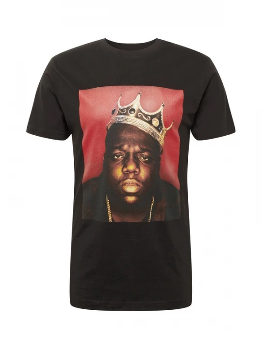 Foto van product Mister Tee Shirt 'Notorious Big Crown' gemengde kleuren / zwart