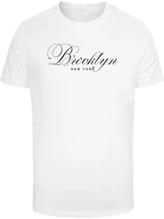 Foto van product Mister Tee Shirt 'NY Brooklyn' zwart / wit