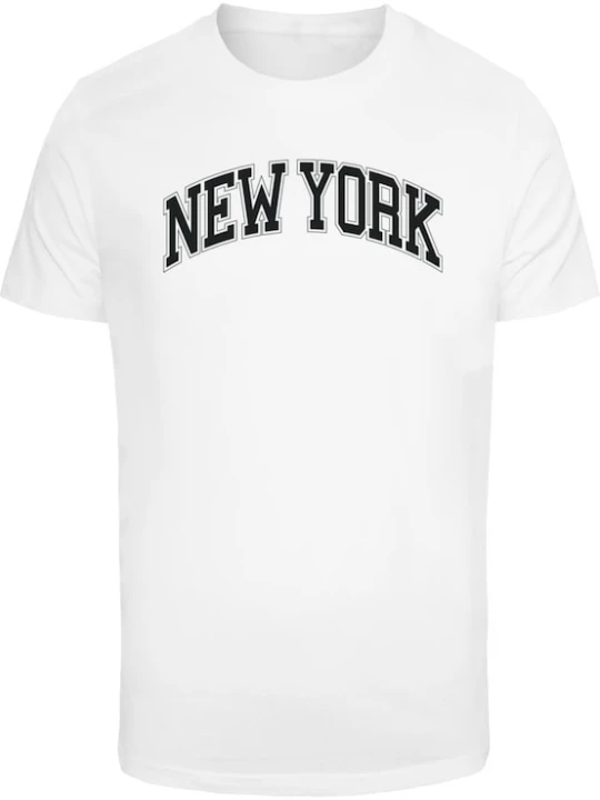 Foto van product Mister Tee Shirt 'NY' zwart / wit