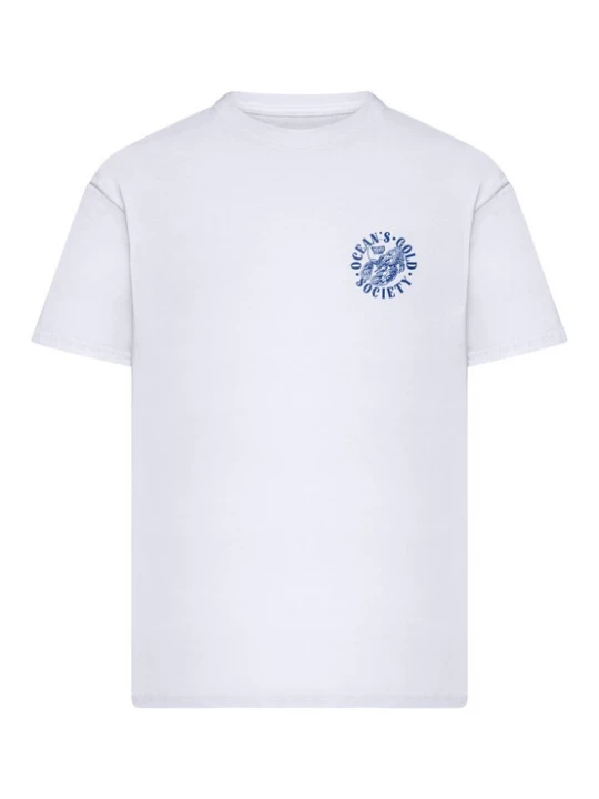 Foto van product Mister Tee Shirt 'Oceans Gold' navy / wit