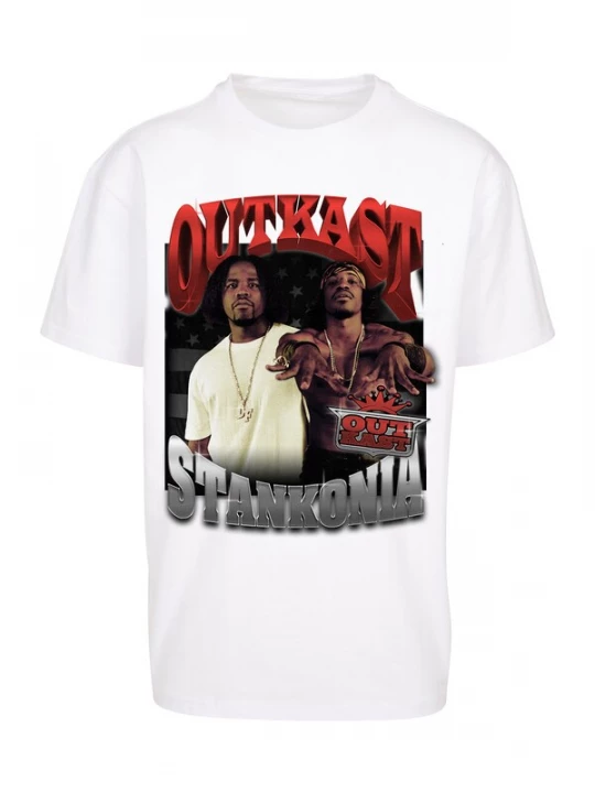 Foto van product Mister Tee Shirt 'Outkast Stankonia' gemengde kleuren / wit