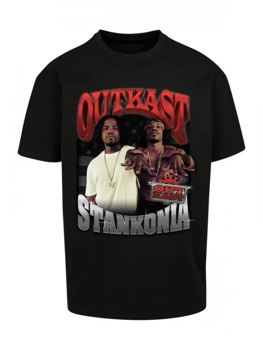 Foto van product Mister Tee Shirt 'Outkast Stankonia' gemengde kleuren / zwart