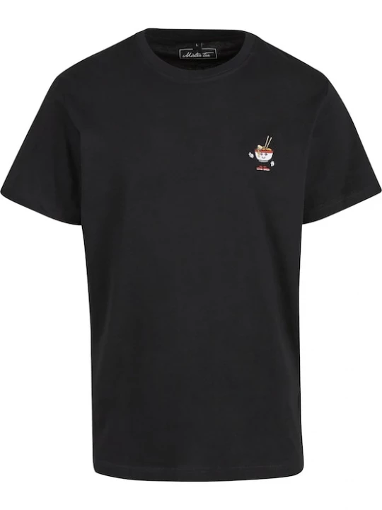 Foto van product Mister Tee Shirt 'Peace Noodles' rood / zwart / wit
