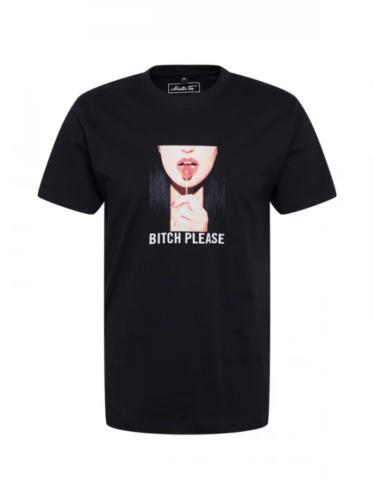 Foto van product Mister Tee Shirt pink / poederroze / zwart