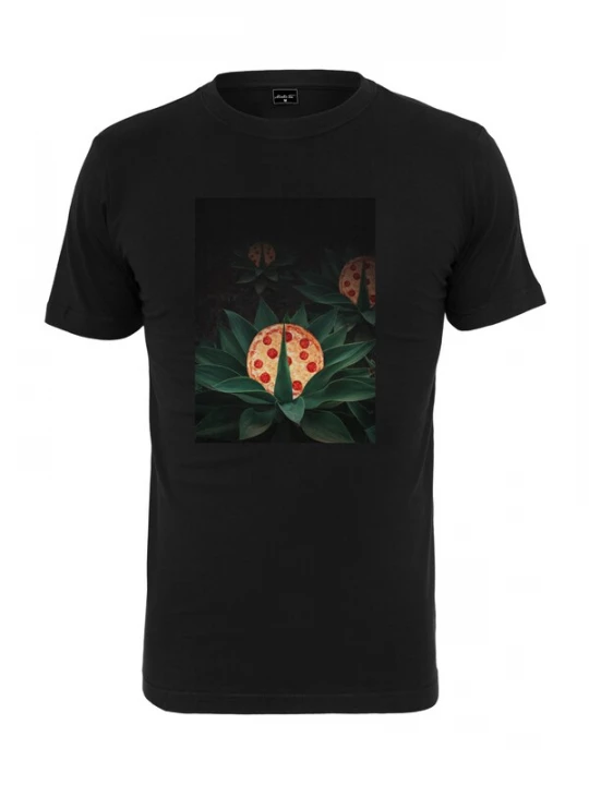 Foto van product Mister Tee Shirt 'Pizza Plant' groen / oranje / rood / zwart