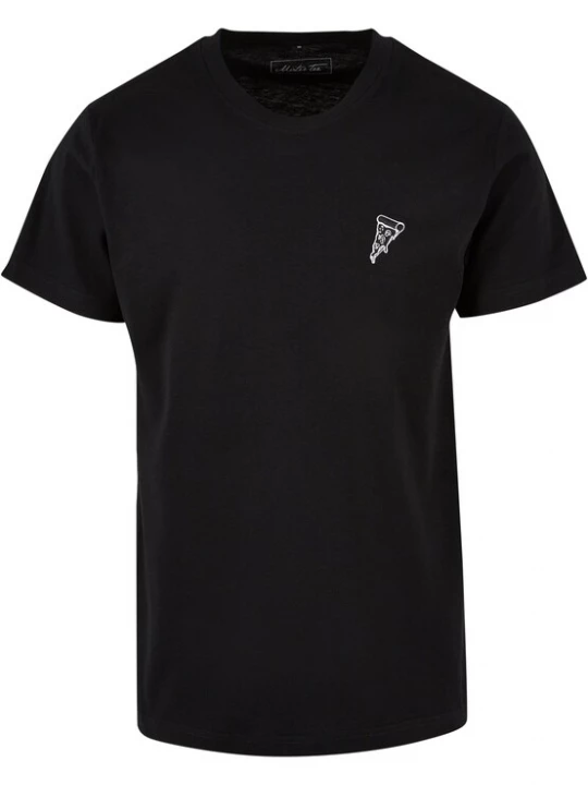 Foto van product Mister Tee Shirt 'Pizza' zwart / wit
