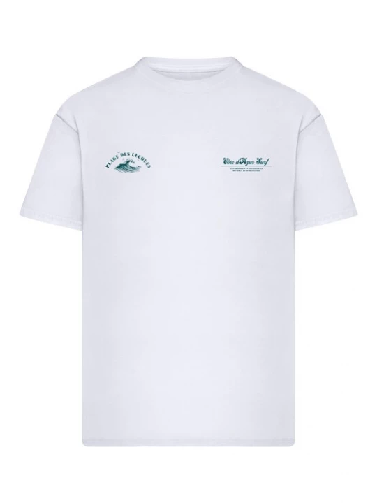 Foto van product Mister Tee Shirt 'Plage Des Lecques' wit