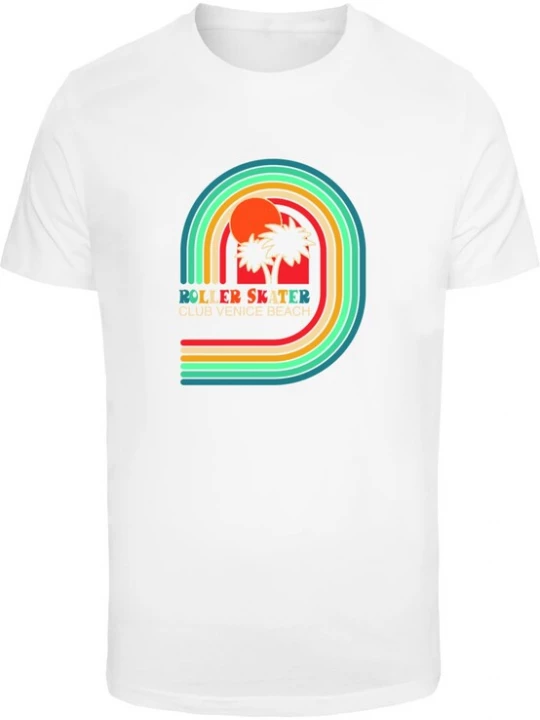 Foto van product Mister Tee Shirt 'Roller Skater' gemengde kleuren / wit