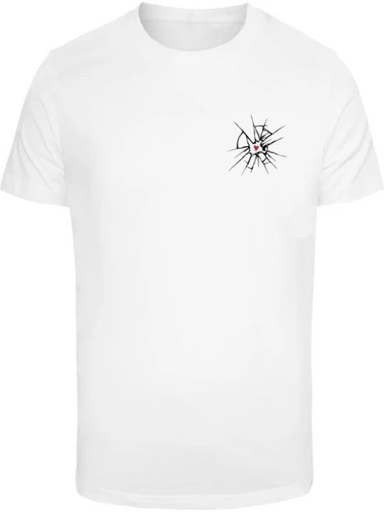 Foto van product Mister Tee Shirt rood / zwart / wit